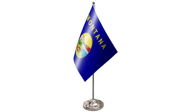 Montana Satin Table Flag